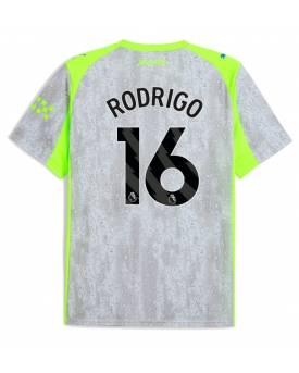 Billige Fotballdrakt Manchester City Rodri Hernandez #16 Replika Tredjedrakt 2025-26 Kortermet Billige Fotballdrakt Manchester City Rodri Hernandez #16 Replika Tredjedrakt 2025-26 Kortermet